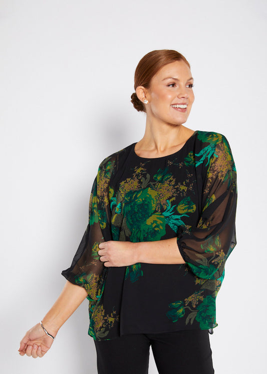 Philosophy Jules Billow Tunic Top - Poet