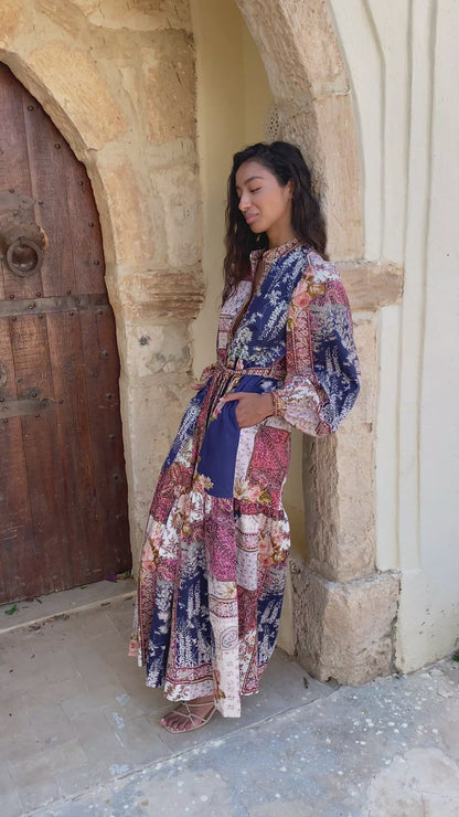 Kachel Elsie Dress - Sahara