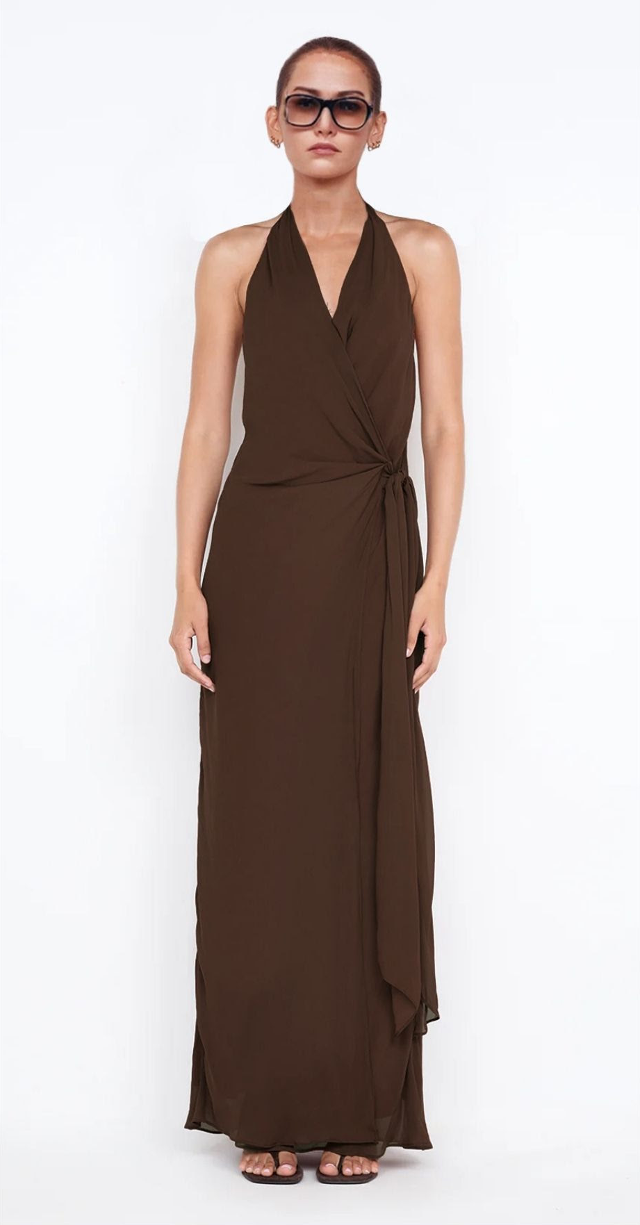 Sierra Maxi Dress - Chocolate