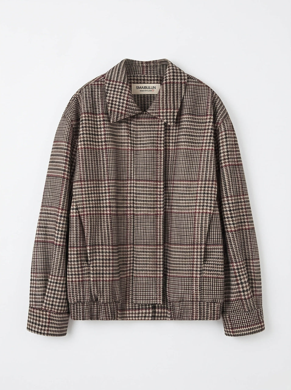 Cansas Check Bomber Jacket