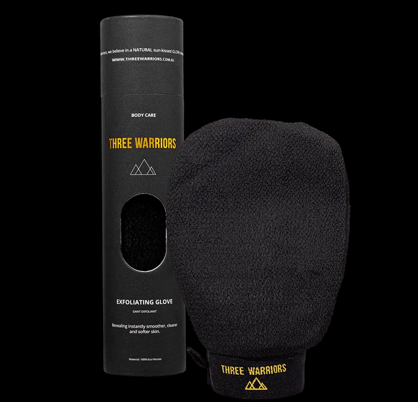 Three Warriors Exfoliating Glove