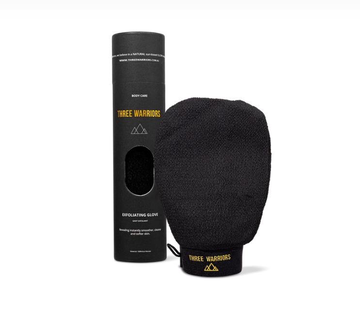 Three Warriors Exfoliating Glove