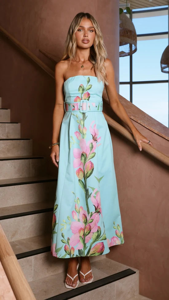 Atelier Les Fleurs Midi Dress