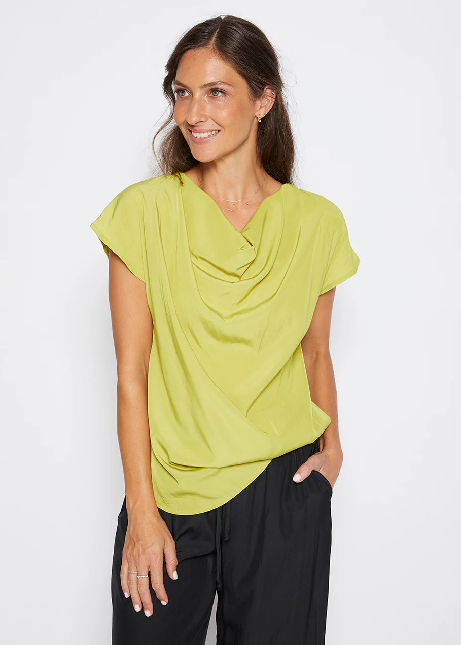 Philosophy Janine Cowl Top - Citrus