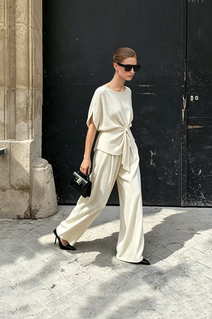Lux Drape Front Top