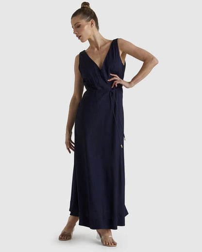 Fate & Becker Fusion Dress - Navy