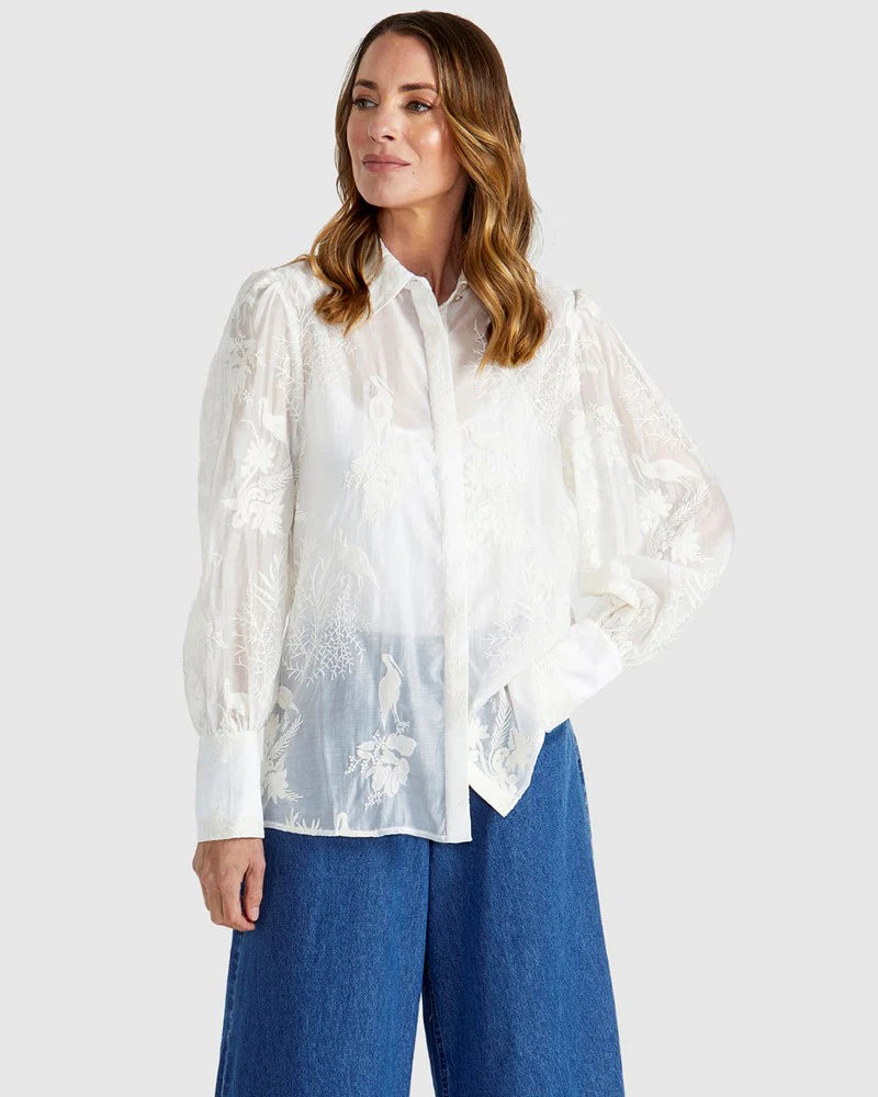 Fate & Becker Aurora Shirt - White