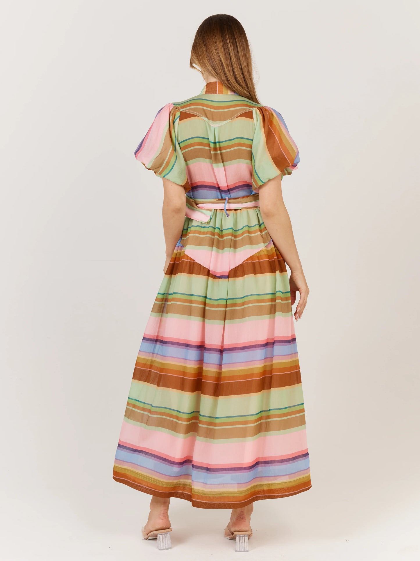 Fate & Becker Siesta Dress - Multi Stripe