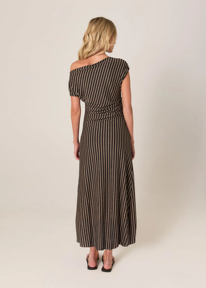 Fate & Becker Everlyn Metallic Jersey Dress