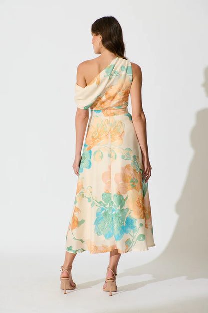 Watercolour Floral Dress