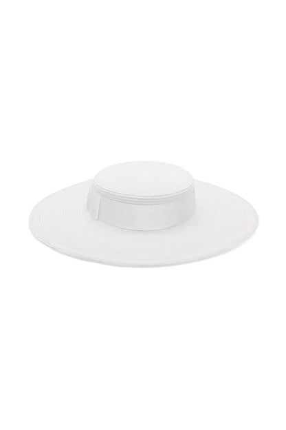 Macy Racewear Boater in White