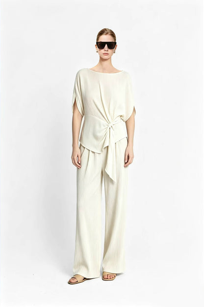 Lux Drape Front Top