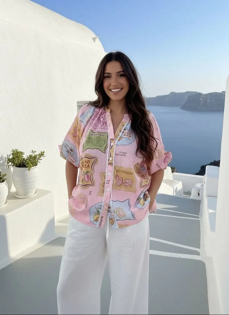 Dolce Bella Shirt - Pink