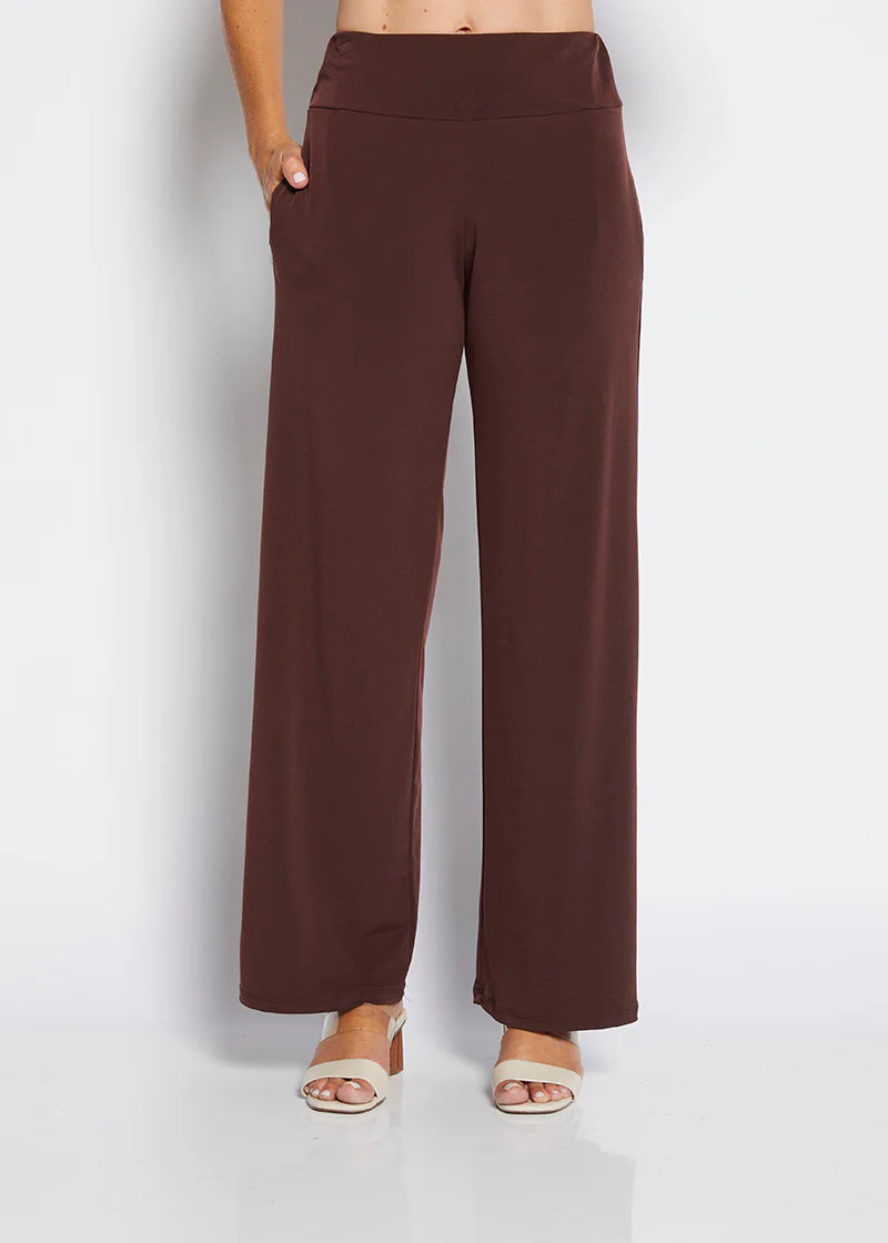 Philosophy Australia Paltrow Ultra Wide Pants - Chocolate