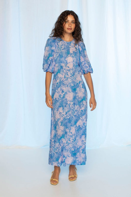 Kachel Kai Dress - Blue Lagoon