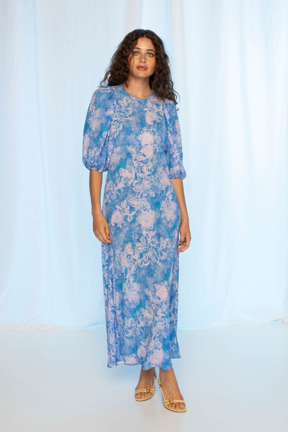 Kachel Kai Dress - Blue Lagoon