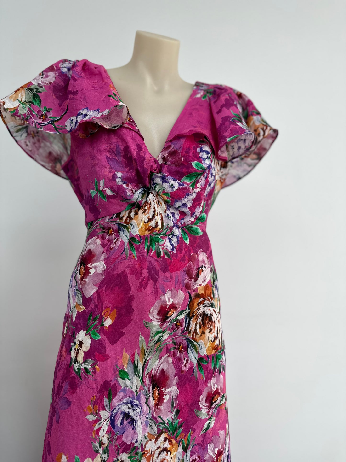 Kachel Mel Dress - Rose Romance Print