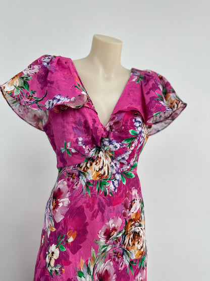 Kachel Mel Dress - Rose Romance Print