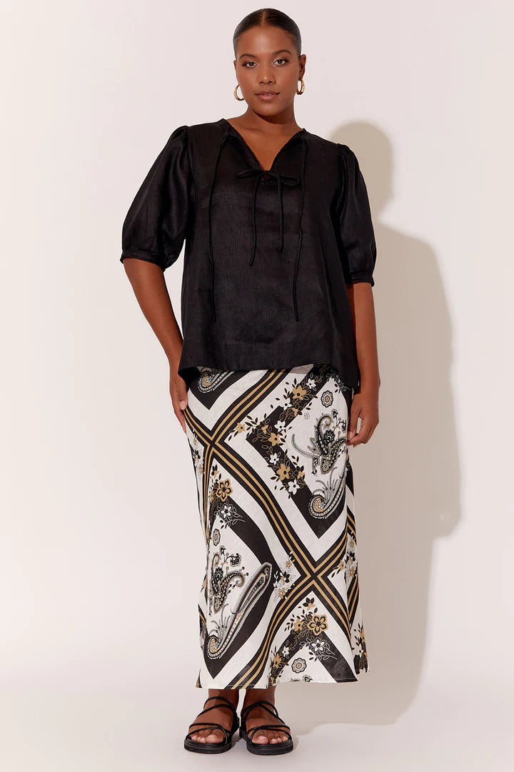 Adorne Abi Print Skirt