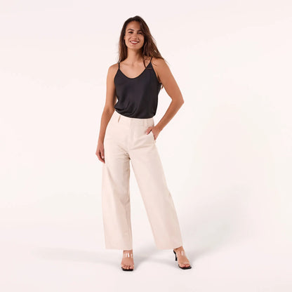 Amyic Pant - Cream White