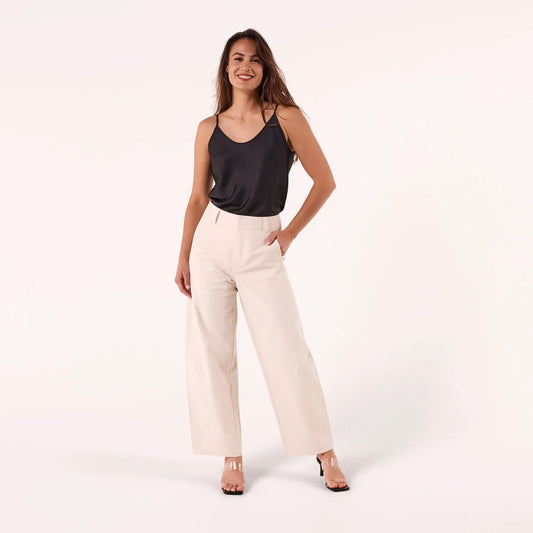 Amyic Pant - Cream White