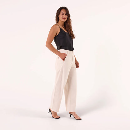 Amyic Pant - Cream White