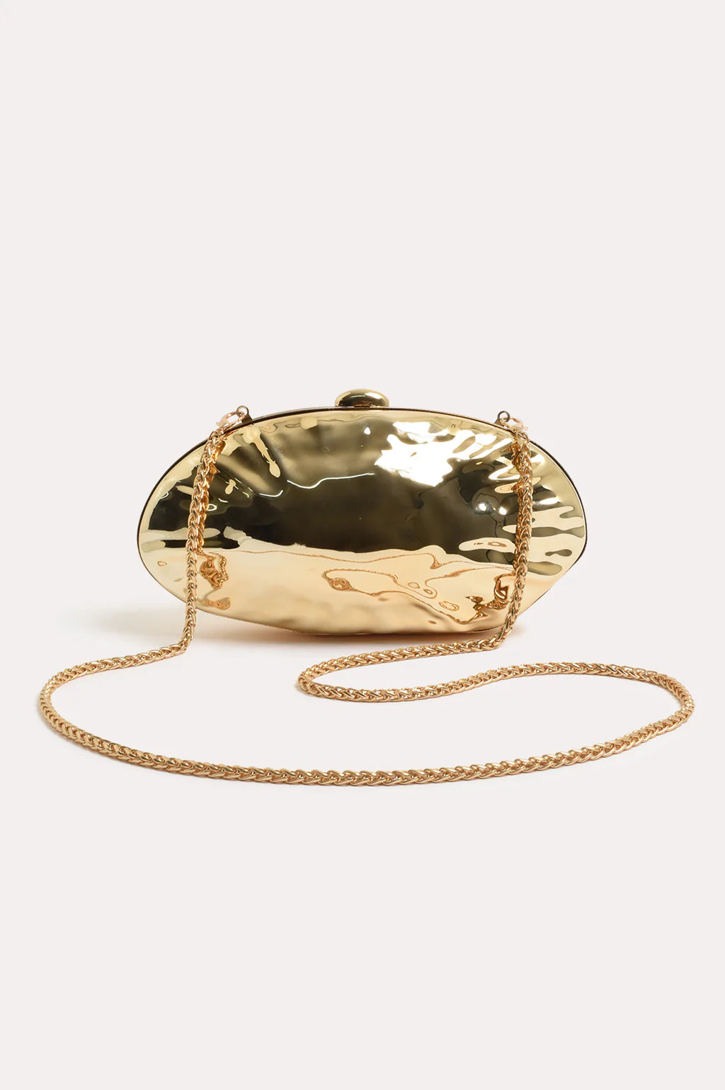 Clam Shell Event Clutch - Gold