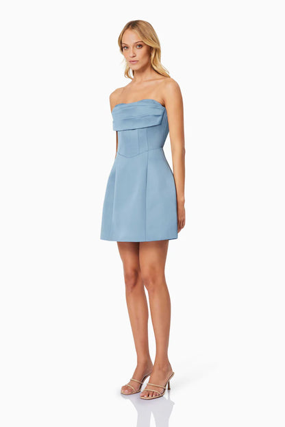 Elliatt Coralie Cocktail Dress - Blue