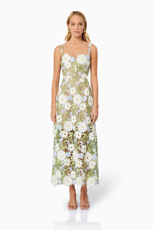 Elliatt Flora Midi Dress