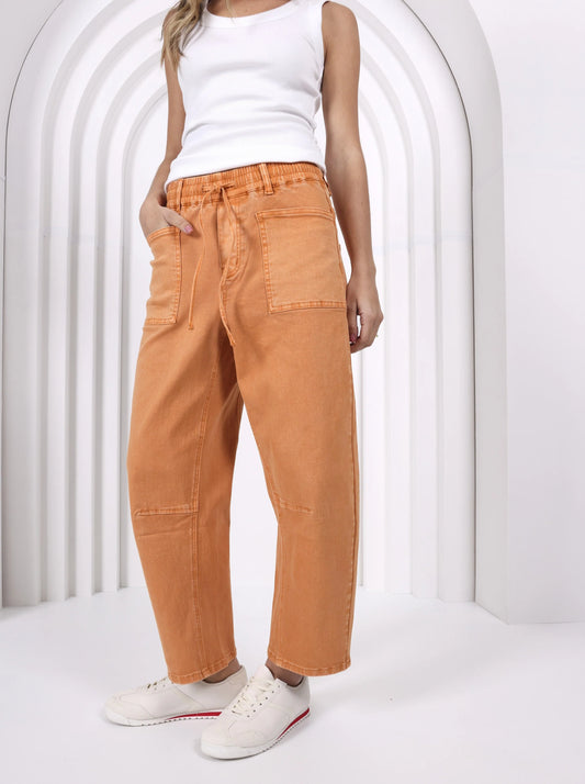 Leo Barrel Jeans - Ginger COMING SOON