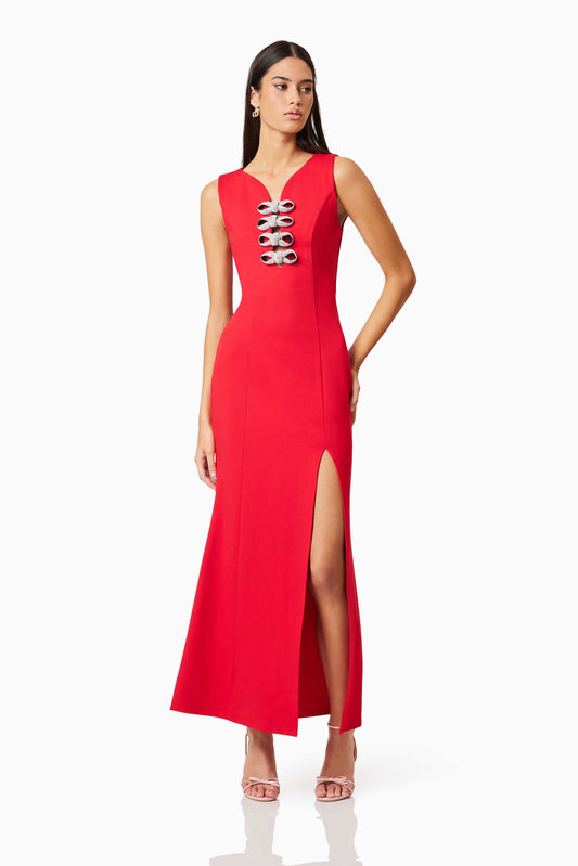 Elliatt Cherie Maxi Dress - Red