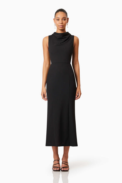 Elliatt Jamie Midi Dress - Black