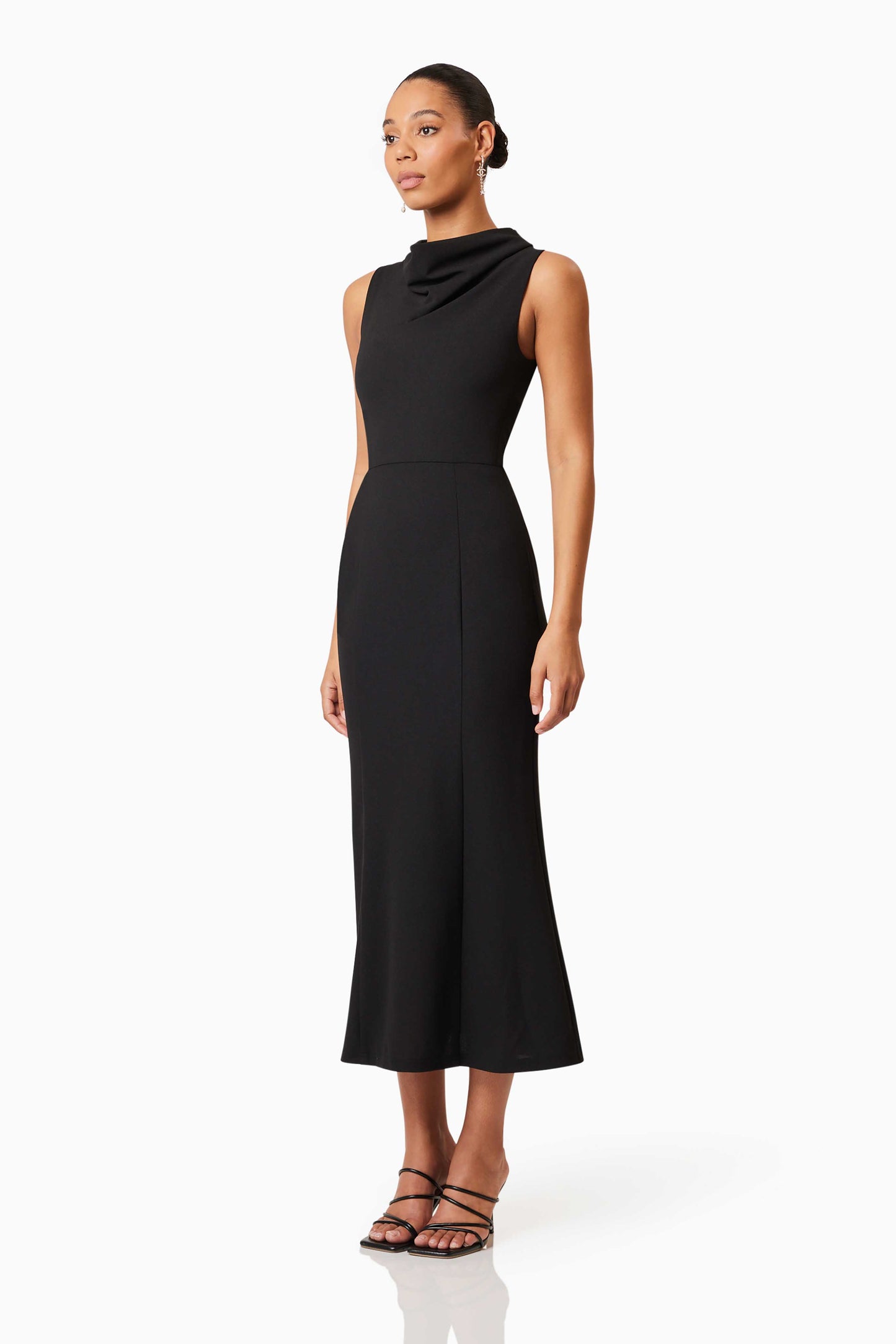 Elliatt Jamie Midi Dress - Black