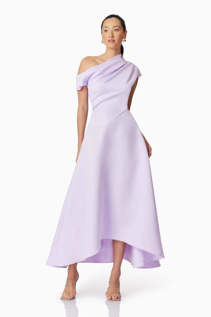 ELLIATT Marissa One Shoulder Dress - Purple