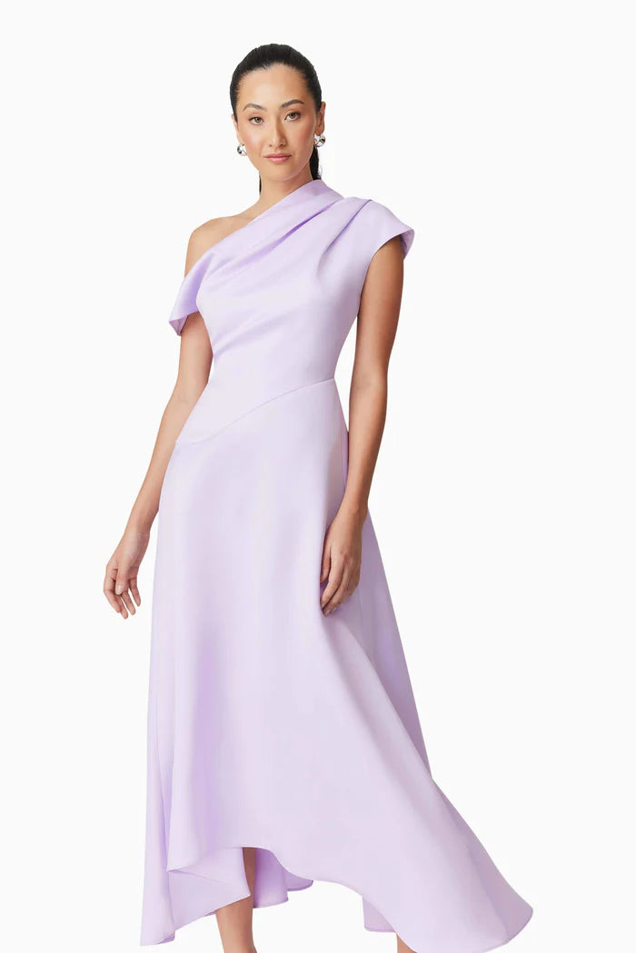 ELLIATT Marissa One Shoulder Dress - Purple