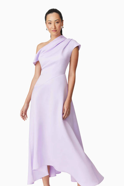 ELLIATT Marissa One Shoulder Dress - Purple