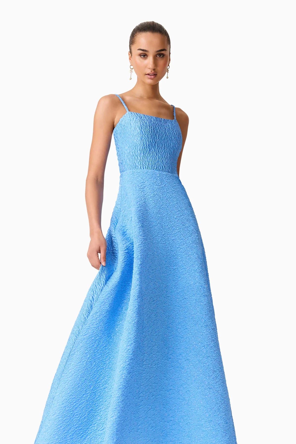 Elliatt Briallen Textured Gown - Blue
