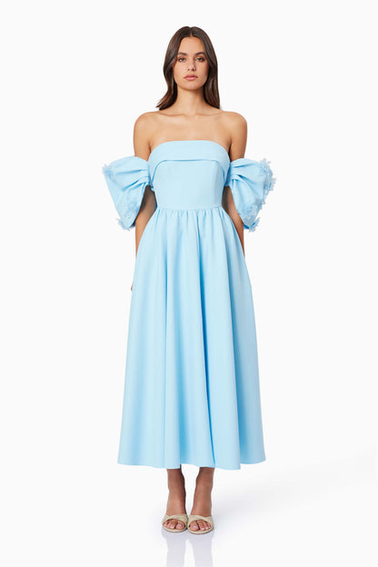 Elliatt Destiny Midi Dress - Ice Blue