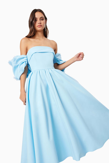 Elliatt Destiny Midi Dress - Ice Blue