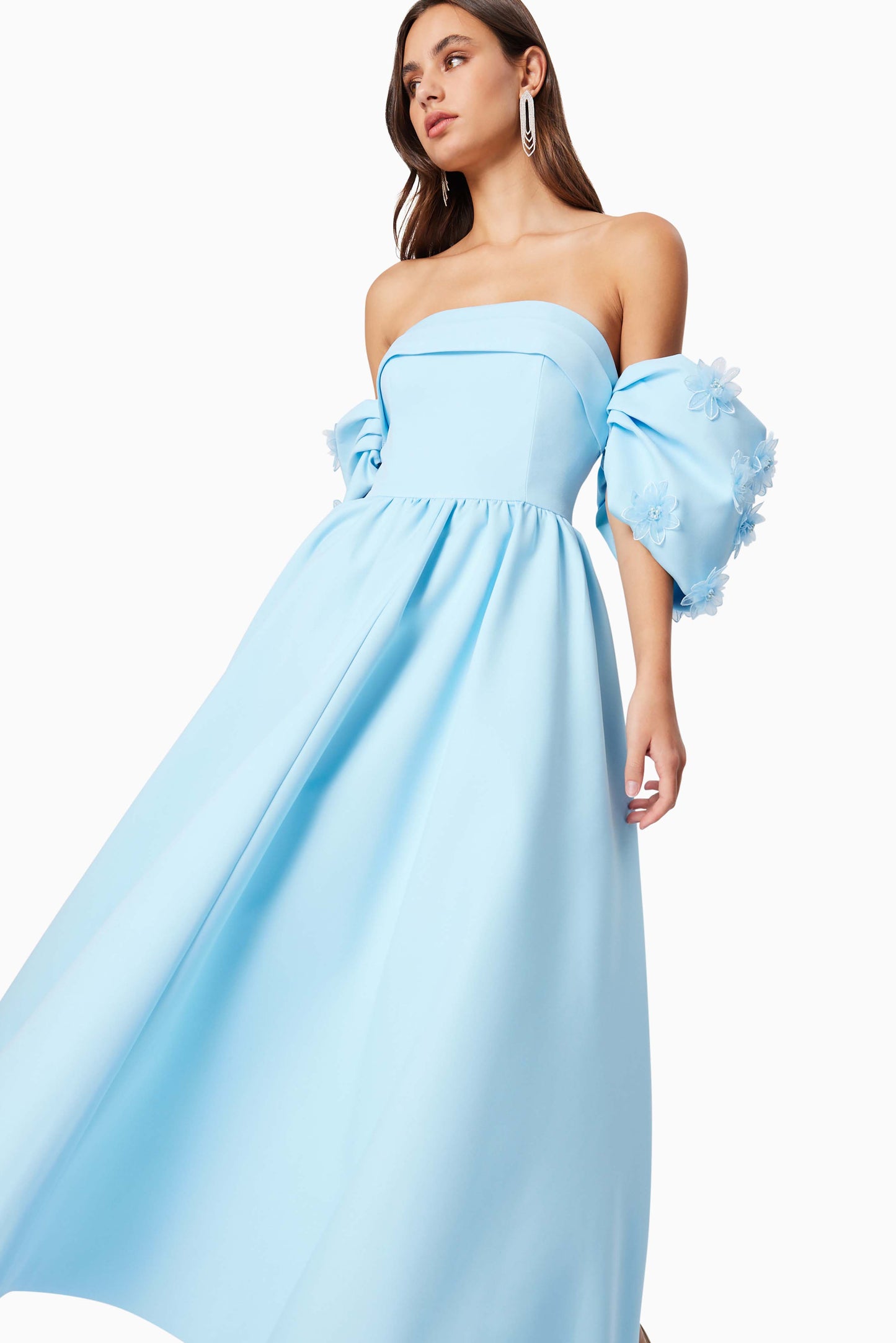 Elliatt Destiny Midi Dress - Ice Blue