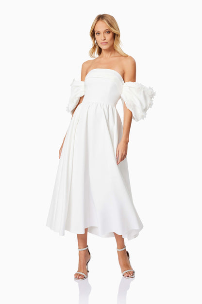 Elliatt Destiny Midi Dress - Ivory