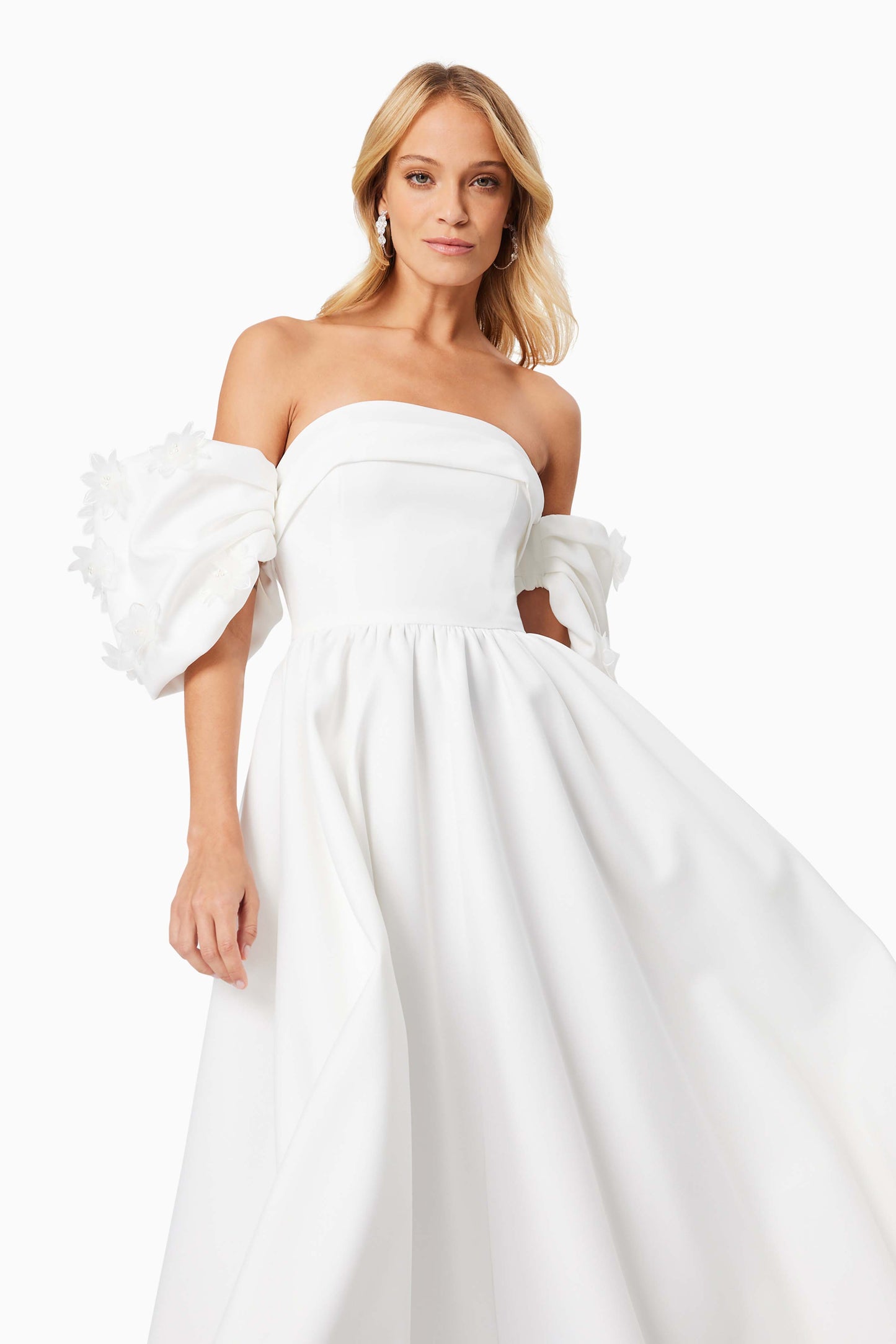 Elliatt Destiny Midi Dress - Ivory