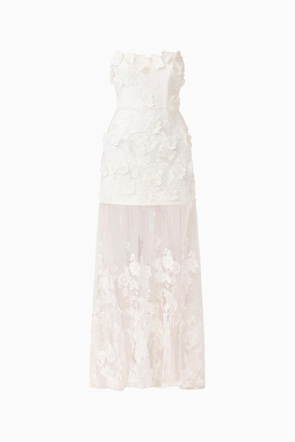 Elliatt Lorina Gown - White