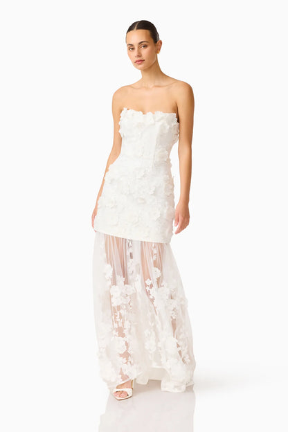 Elliatt Lorina Gown - White
