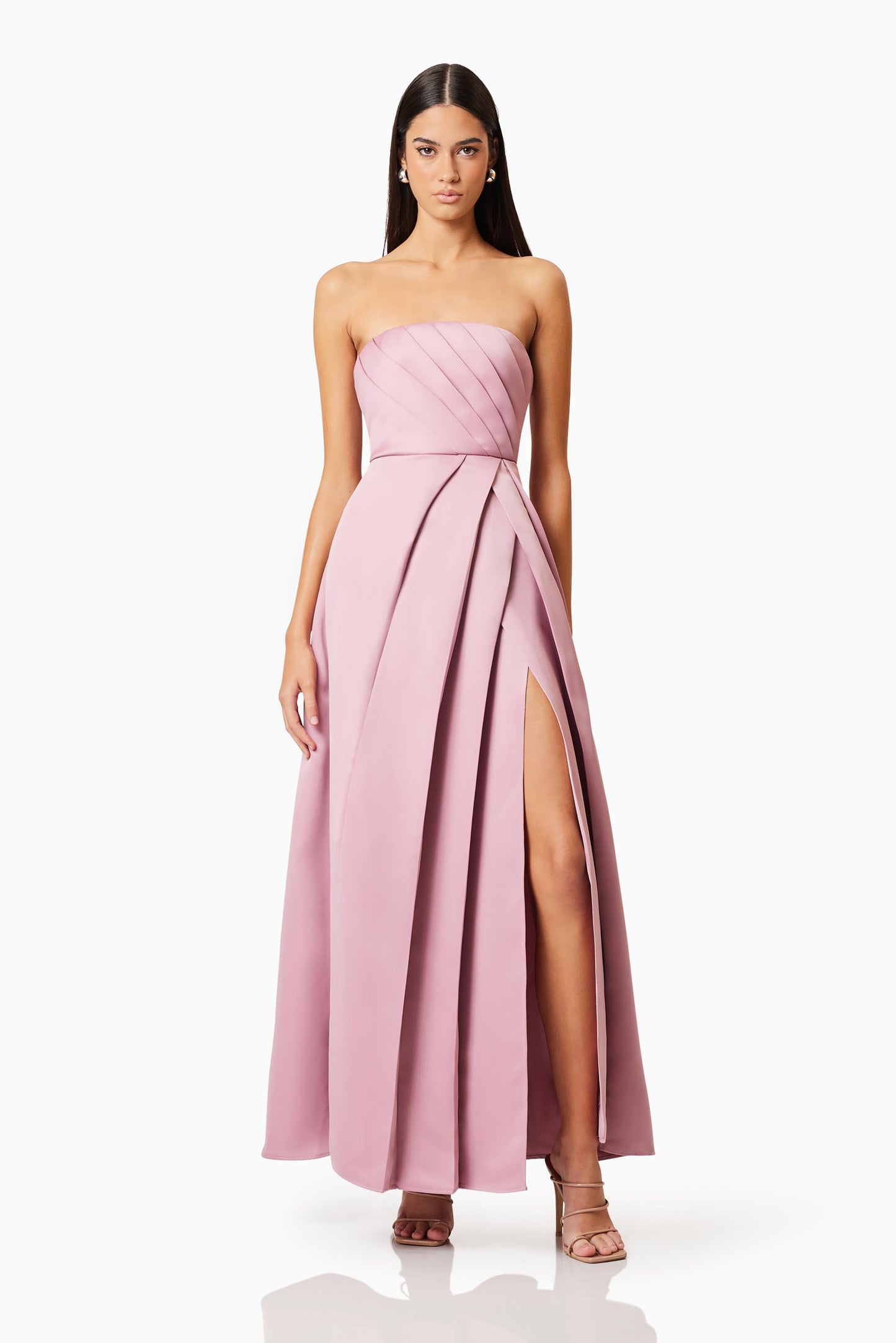 Elliatt Rose Gown - Blush Pink