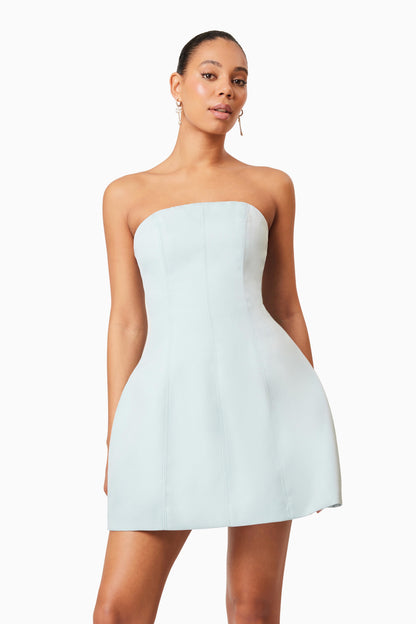 Elliatt Geranium Party Mini dress - Seafoam Blue