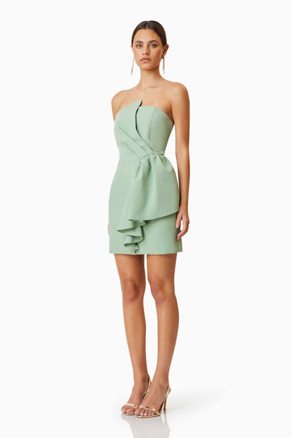 Elliatt Zuri Mini Dress - Sage Green