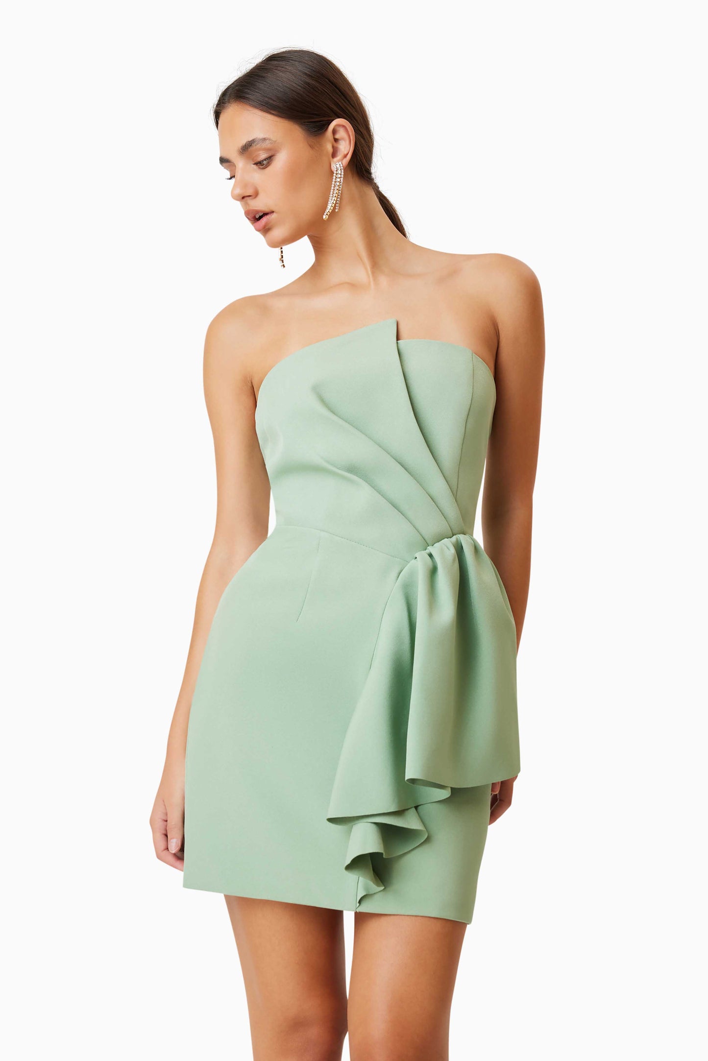 Elliatt Zuri Mini Dress - Sage Green