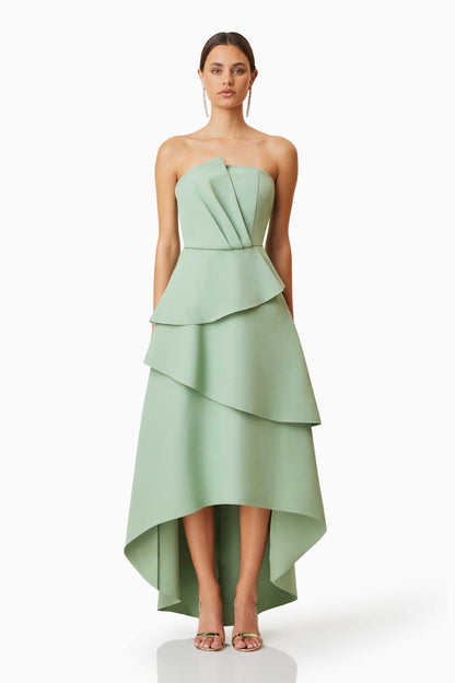 Elliatt Caroline Maxi Dress - Sage Green