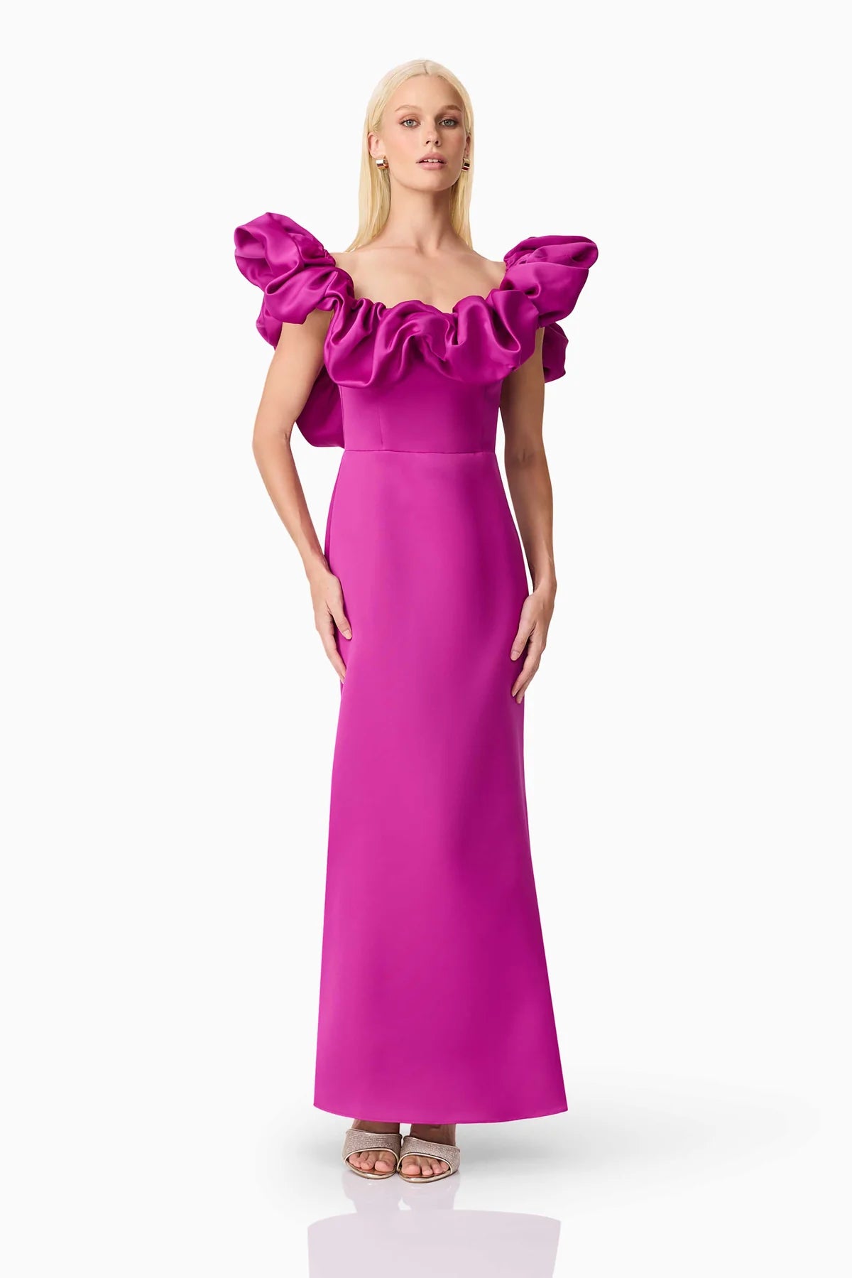Elliatt - Sharon Off The Shoulder Midi Dress